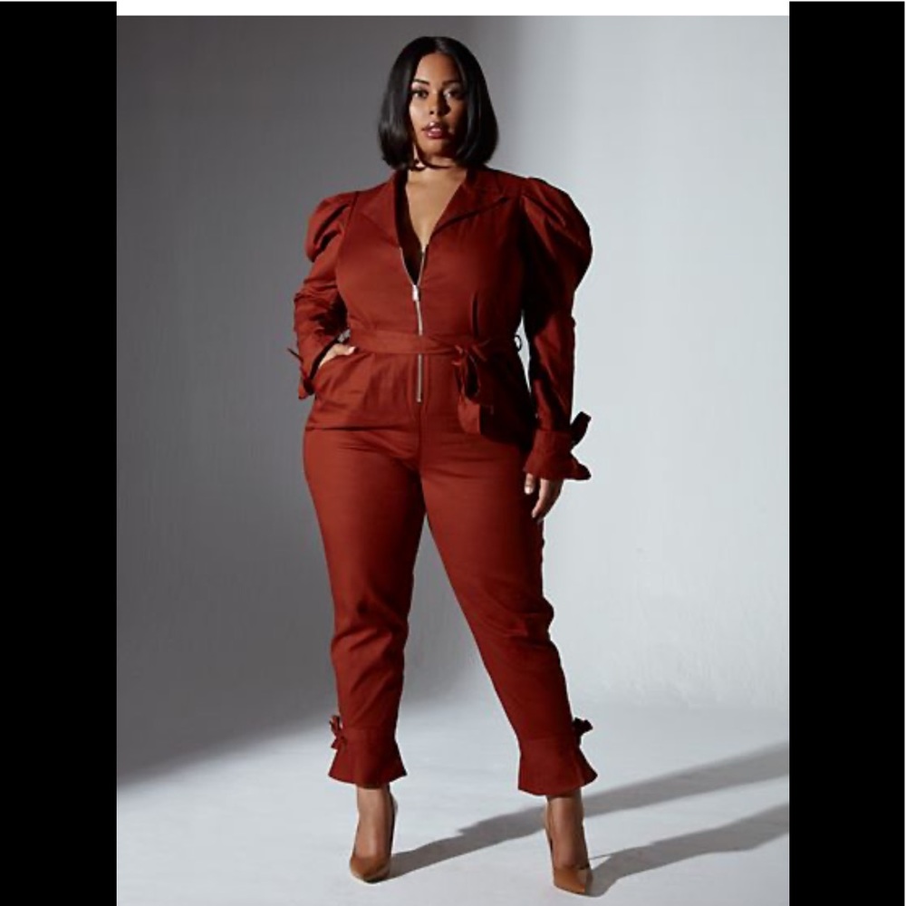 Rochelle Puff Sleeve Jumpsuit